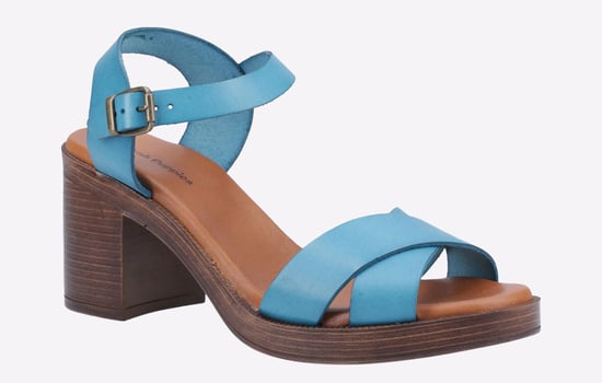 Hush Puppies Georgia Sandal LEATHER Womens - Image 2