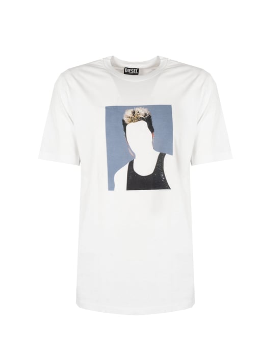 Diesel T-shirt T-Just Herr Vit - Image 1