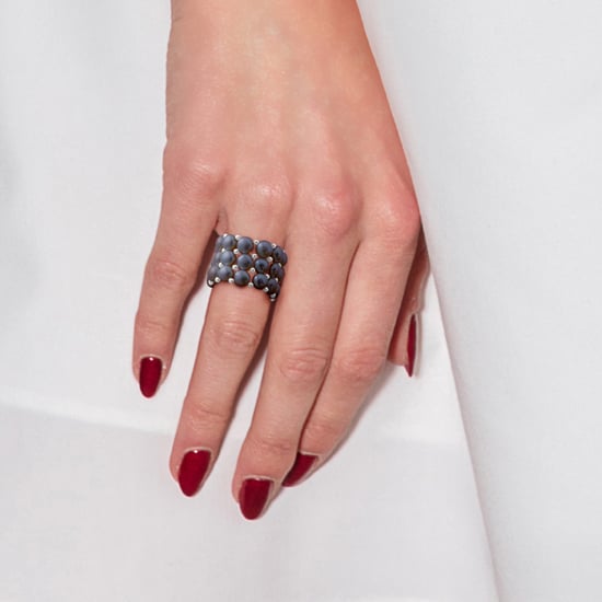 DIADEMA - Ring - Real Freshwater Pearls - Black Tahitian Style