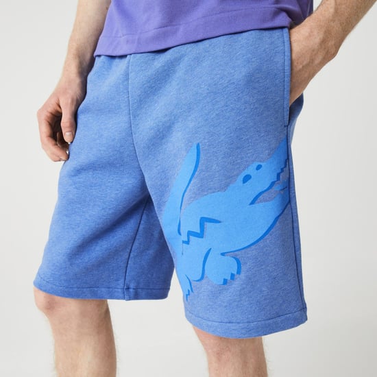 Men's Lacoste Tennis Fleece Shorts in Blue