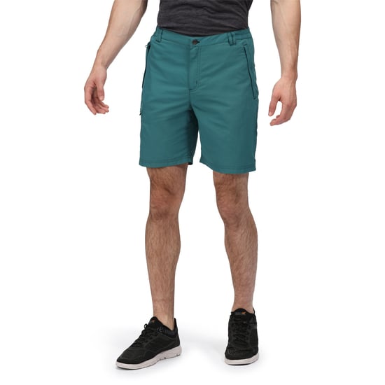 Regatta Mens Leesville II Walking Shorts (Pacific Green) - Image 5