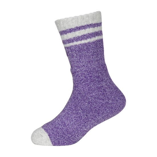 Trespass Barn/Kids Vic Anti-Blister Stövelstrumpor (Purple Marl) - Image 3
