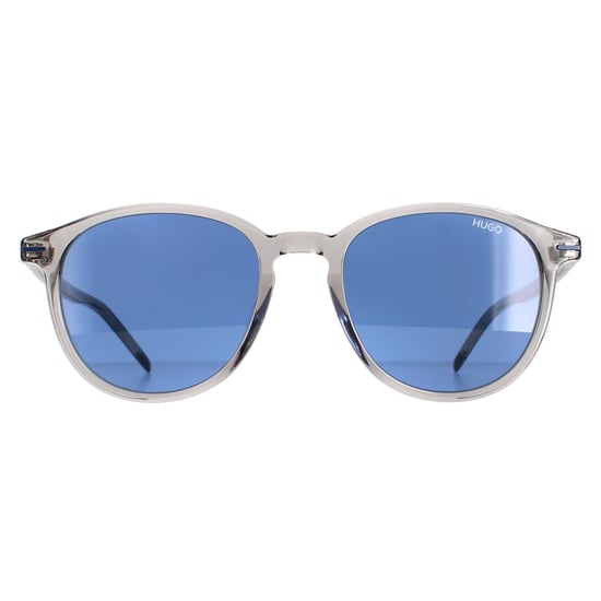 Hugo by Hugo Boss Round Mens Grey Blue Avio HG 1169/S - Image 1
