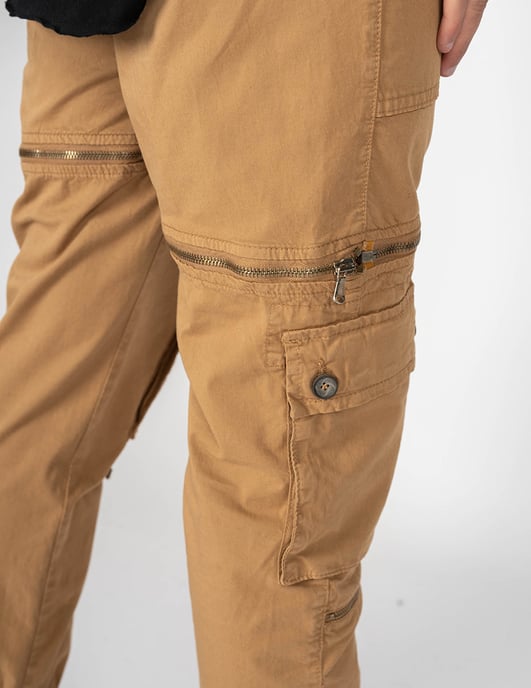 Xagon Man Trousers Men's Brown - Image 4