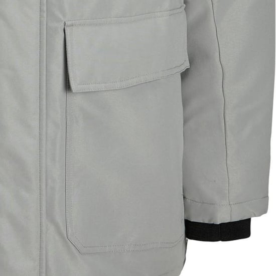 Men's Jack Jones Great Padded Parka Jacket in Grey