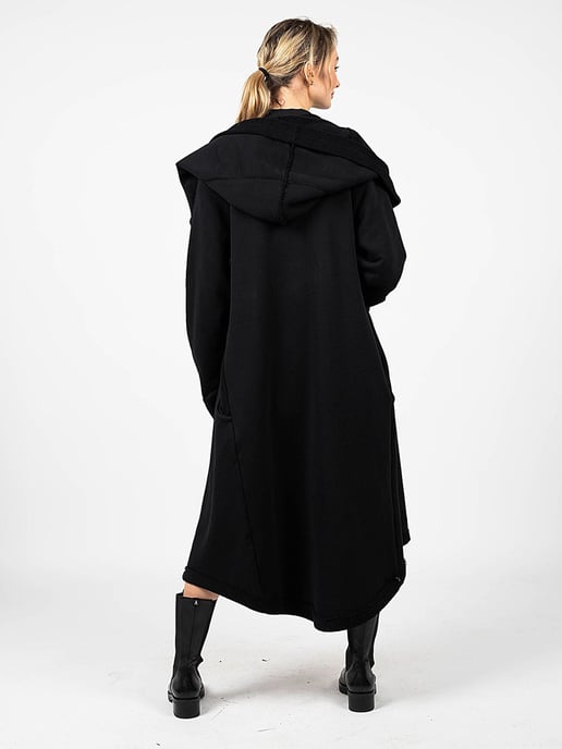 La Haine Inside Us Cardigan Unisex Woman's Black - Image 4
