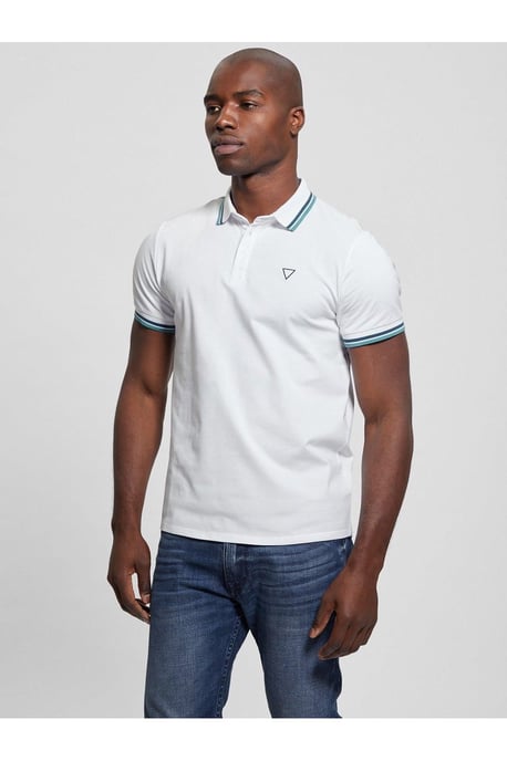 Sport Pique Poloshirt Wit - Image 6
