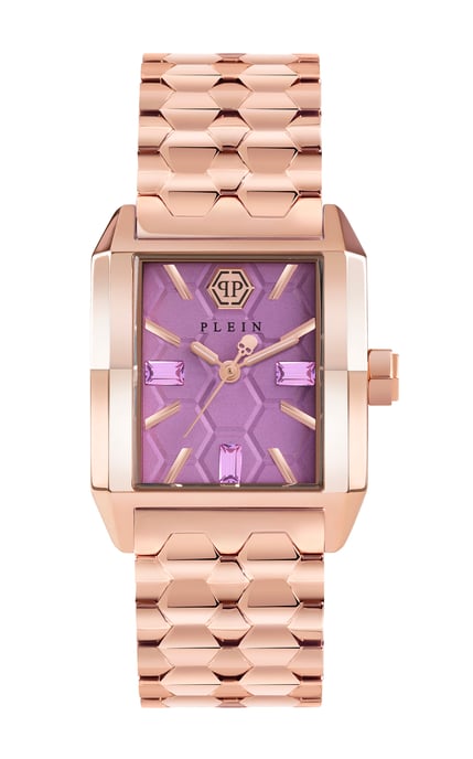 Philipp Plein Offshore Square Women's Rose Gold Watch PWMAA0722
