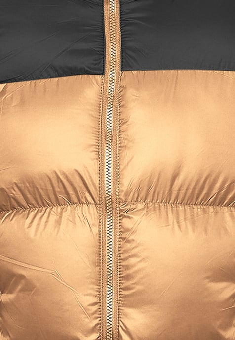 Mo Gewatteerd gewatteerd jack Heren Camel zwart - Image 5