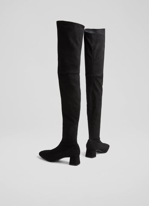 LK Bennett  Daniela Knee Boots, Black