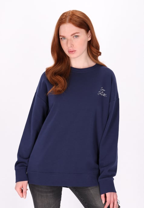 Dreimaster Sweatshirt women marine - Image 3