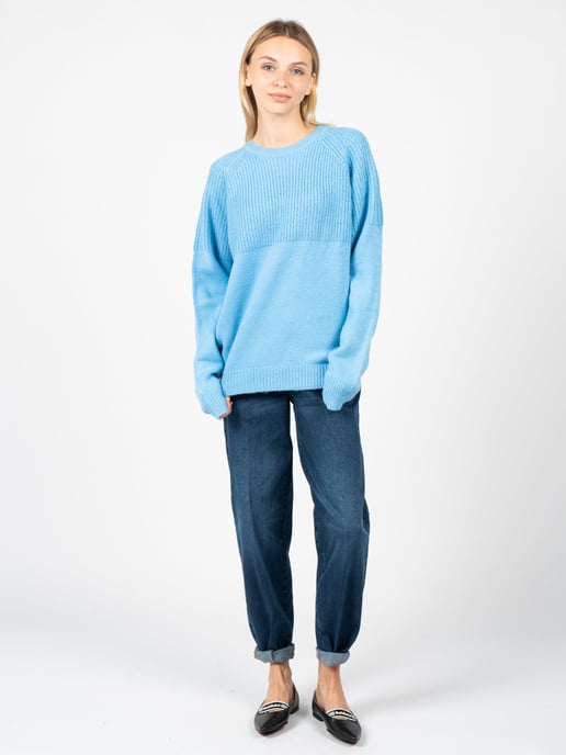 Silvian Heach Pullover Cinnamon Woman's Blue