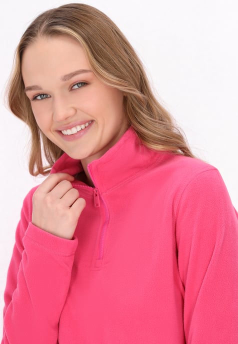 Mymo Fleece trui Dames roze - Image 5