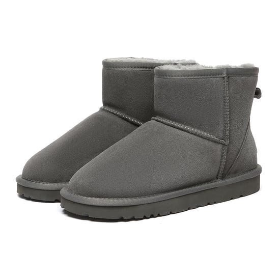 EVER AU Australia Women Ostrich Leather Short Boots
