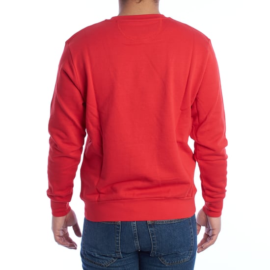 Men's Regular Fit Crew Neck Sweatshirt TMF003-FP221