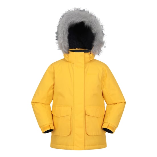 Mountain Warehouse Waterafstotend kinder/kinderjack met Ranger-logo (Mosterd) - Image 1