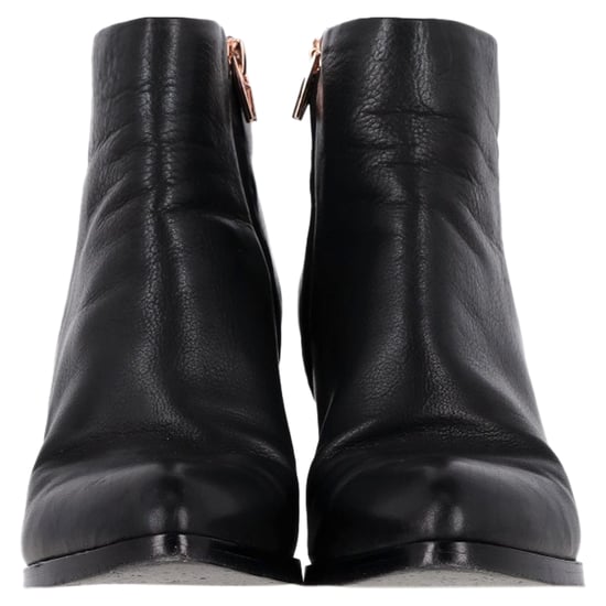Alexander Wang Gabi Cutout Häl Ankelstövlar i Svart Läder - Image 2