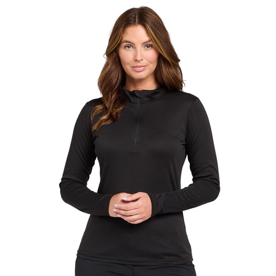Peter Storm Women's Long Sleeve Thermal Zip Baselayer with Half Zip for Walking & Hiking