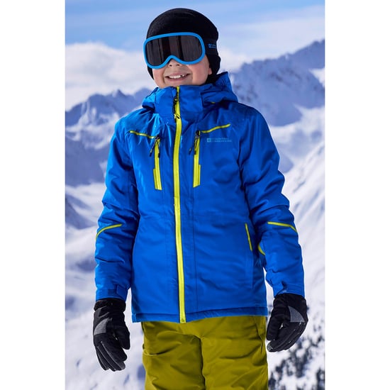 Mountain Warehouse Slalom Extreme Waterdichte Ski-jas voor kinderen/Kinderen (Kobalt) - Image 1