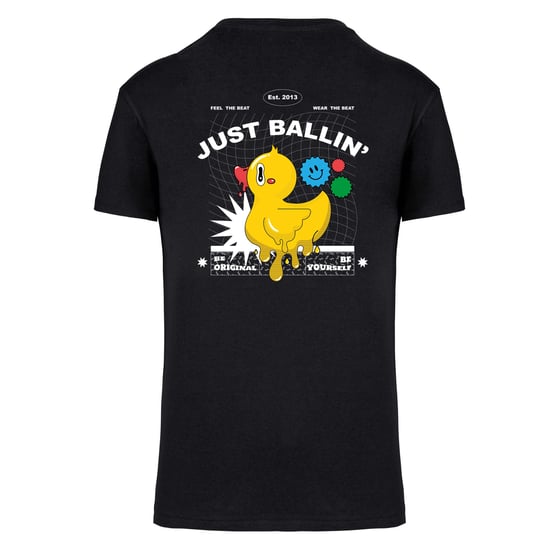 Ballin Est. 2013 Tee SS Backprint Duck Shirt Svart - Image 2