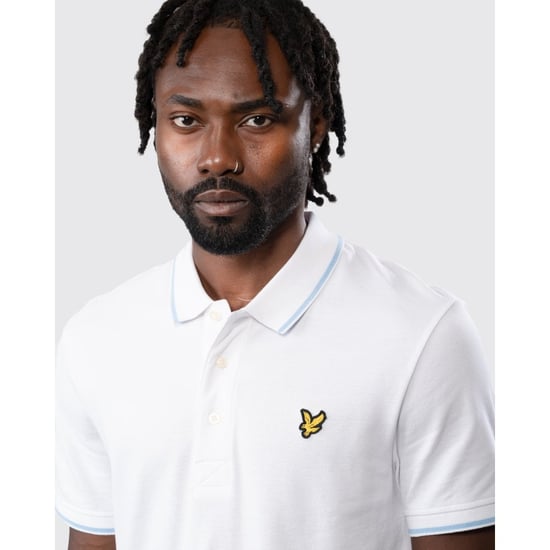 Lyle & Scott Tipped Mens Polo Shirt SP1524VOG - Image 6