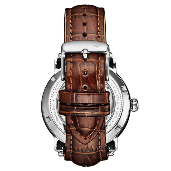 Celestial Timekeeper 1017 Dual Time Automatic Skeleton Watch