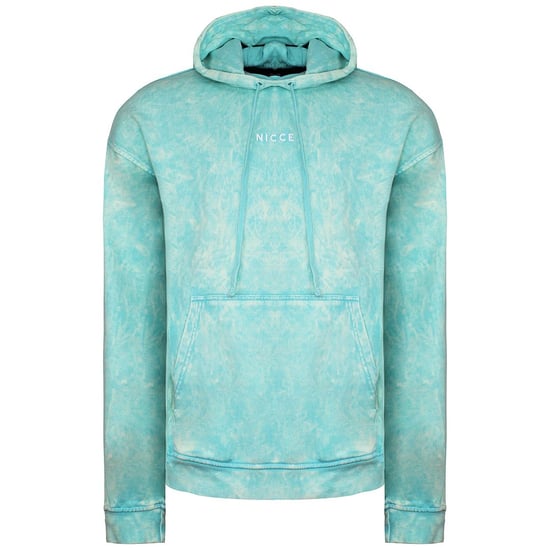 Nicce Cala Womens Aqua Blue Oversized Hoodie