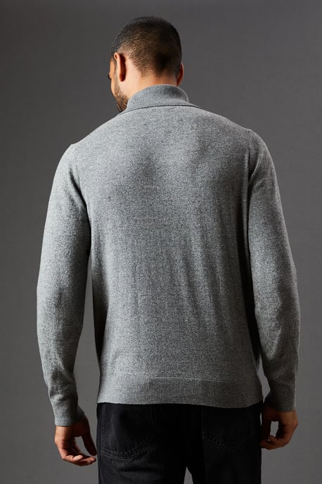 Cotton Rich Roll Neck Jumper - Image 3
