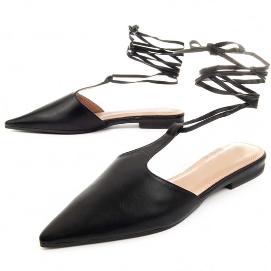 Montevita Ballerine Peca In Black - Image 1