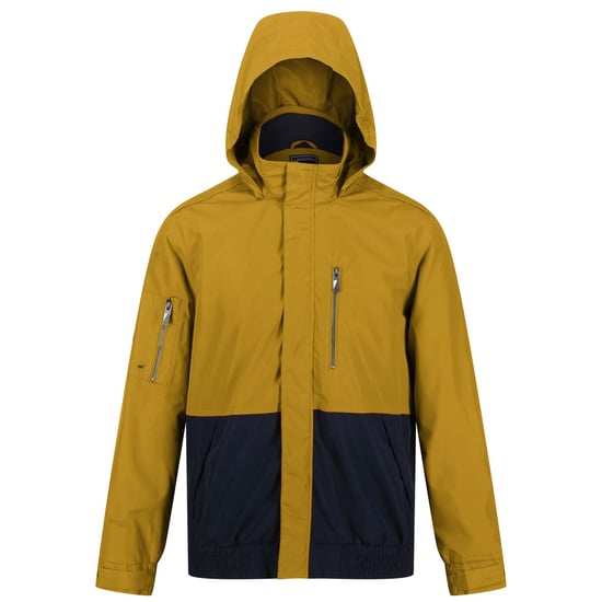 Men's Regatta Feelding Waterproof Breathable Jacket in Yellow