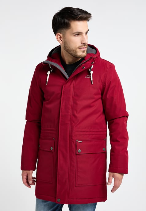 ICEBOUND winter parka Men dark red - Image 2