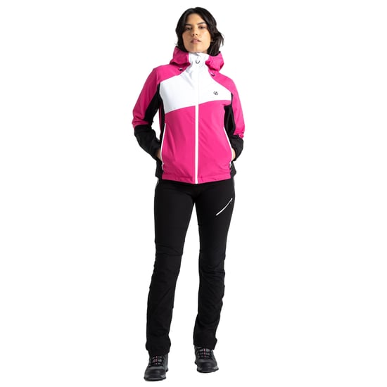 Dare 2B Womens/Ladies Excalibar Ski Jacket (Pure Pink/Black)