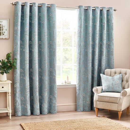Wylder Sophia Room Darkening Eyelet Curtains - Image 1