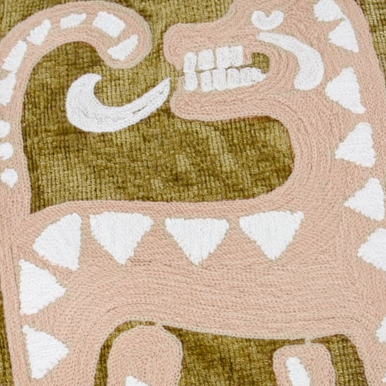 Wylder Dynasty Tiger Embroidered Chenille Cushion Cover - Image 4