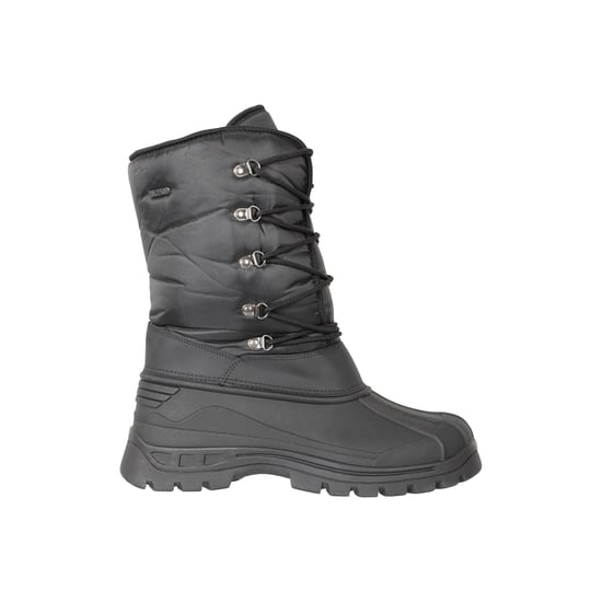 Mountain Warehouse Mens Plough Ski Boots / Snow Boots (Black) - Image 4