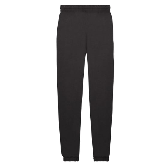 Fruit of the Loom Joggingbroek met elastische zoom voor kinderen/Kinderen (Zwart) - Image 2