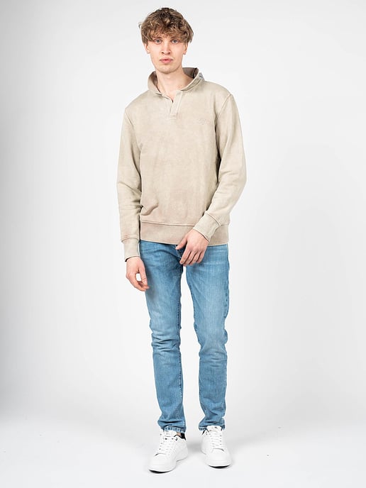 Guess Sweatshirt Polokrage Herr Beige - Image 2