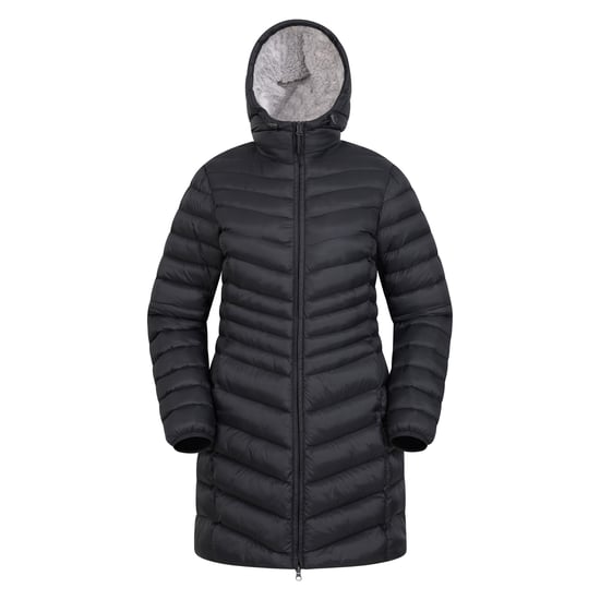 Mountain Warehouse Womens/Ladies Florence Faux Fur Lined Padded Jacket (Black) - Image 1