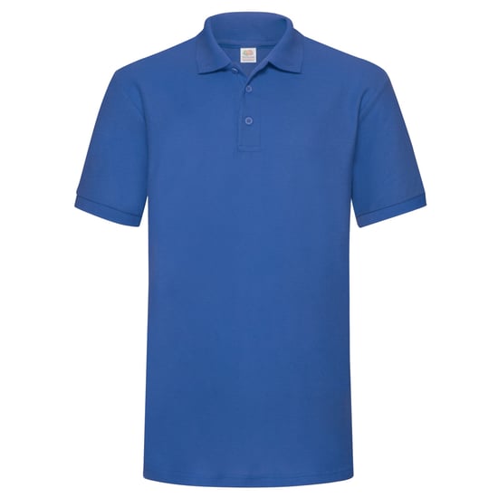 Fruit of the Loom Heren Polycotton Pique Zwaar Poloshirt (Koningsblauw) - Image 1