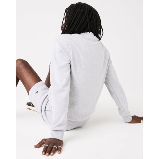 Lacoste men's fleece sweatshirt with round neckline - Image 4