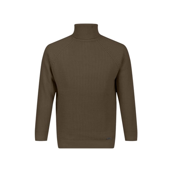 19V69 Italia Mens Pullover Green MATT OLIVE