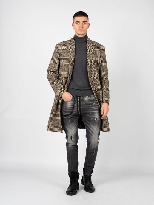 Xagon Coat Men's Beige - Image 5