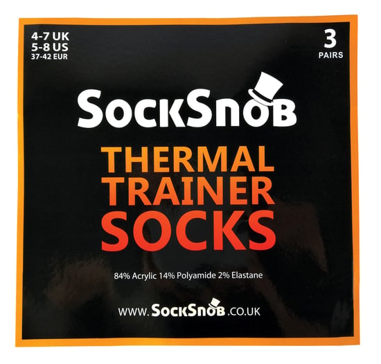 Ladies Winter Low Cut Trainer Socks | 12 par Multipack | Tjocka ankelstrumpor för kvinnor - Svart - Image 2