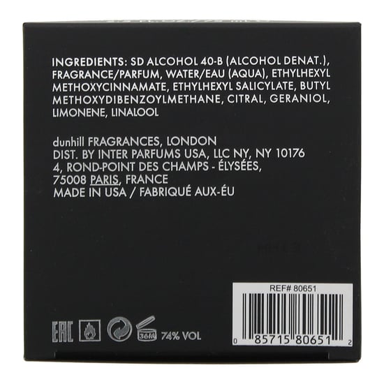 Dunhill Century Eau De Parfum 75ml