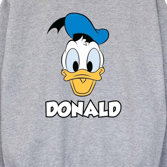 Disney Boys Donald Duck Face Sweatshirt (Sports Grey)