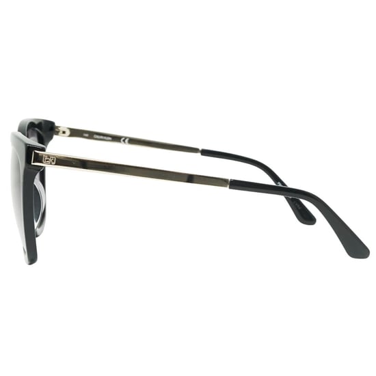 Calvin Klein Grey Gradient Lens Black Sunglasses - Image 3