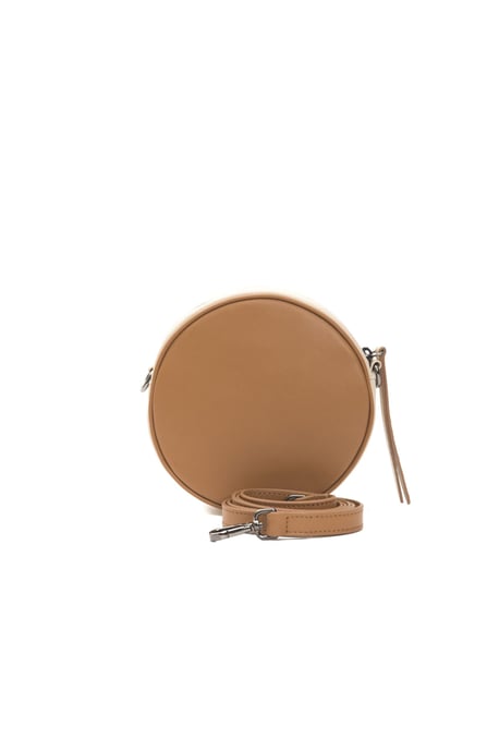 Pompei Donatella Women's Brown Leather Crossbody Bag