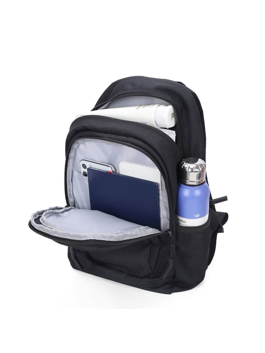 Aoking Backpack Unisex BLACK - Image 5