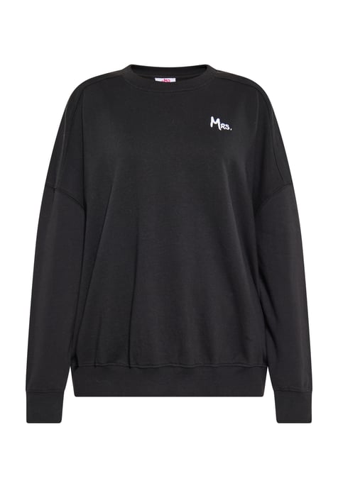 Mymo Sweatshirt Dames zwart - Image 1