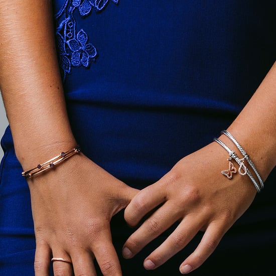 Orphelia Women's 925 Sterling Silver Bracelet - Silver/Rose ZA-7415 - Image 5